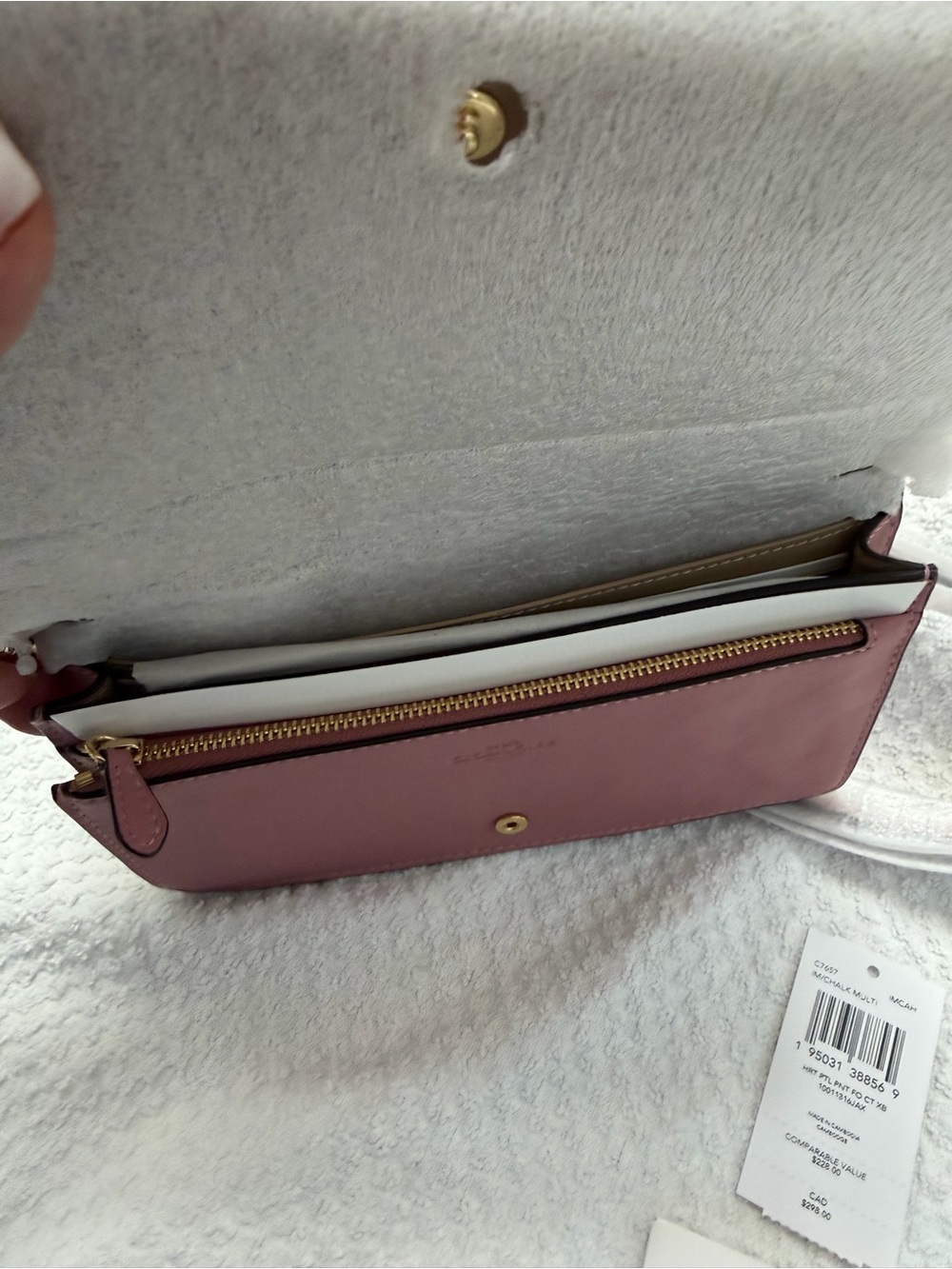 COACH Mini Klare Crossbody Bag Heart Petal Print NWT - Picture 4 of 8